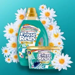 Frisse Reus Lotus Amandel Gel Vloeibaar Wasmiddel - Witte Was - Voordeelverpakking - 120 Wasbeurten -Thuis Wassen 1200x1200 898