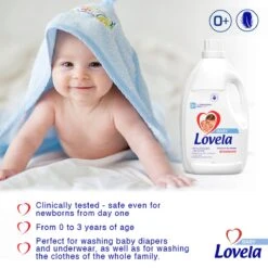 Lovela Baby - Hypoallergeen Wasmiddel Voor Het Wassen Van Gekleurde Baby- En Kinderkleding - 1.45 Liter 11 Lovela Baby - Hypoallergeen Wasmiddel Voor Het Wassen Van Gekleurde Baby- En Kinderkleding - 1.45 Liter -Thuis Wassen 1200x1200 924