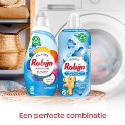 Robijn Klein & Krachtig Classics Color Morgenfris Vloeibaar Wasmiddel - 8 X 19 Wasbeurten - Voordeelverpakking 14 Robijn Klein & Krachtig Classics Color Morgenfris Vloeibaar Wasmiddel - 8 X 19 Wasbeurten - Voordeelverpakking -Thuis Wassen 1200x1200 967
