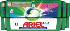 Ariel All In 1 Wasmiddel Pods - Kleur - 4 X 38 Wasbeurten - Voordeelverpakking