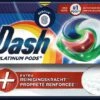 Dash Platinum Pods +Vlekverwijderingskracht- Kleur - Wascapules - 4 X 21 Wasbeurten Voordeelverpakking -Thuis Wassen 1200x562