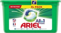 Ariel All In 1 Pods Regular Wasmiddel - Voordeelverpakking 3 X 37 Wasbeurten - Wasmiddel Pods 22 Ariel All In 1 Pods Regular Wasmiddel - Voordeelverpakking 3 X 37 Wasbeurten - Wasmiddel Pods -Thuis Wassen 1200x643