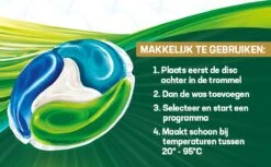 Persil® Persil 4in1 Discs Universal Wascapsules - Wasmiddel Capsules - Voordeelverpakking - 5 X 25 Wasbeurten -Thuis Wassen 1200x742 7