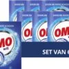 Omo Wit Waspoeder - 6 X 14 Wasbeurten - Voordeelverpakking -Thuis Wassen 1200x772 1