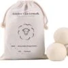 Geniet Van Gemak® | Herbruikbare Wollen Drogerballen | Wasbollen | Schaapswol | Duurzame En Energiebesparende Wasballen | 6 XL Drogerballen -Thuis Wassen 1200x789
