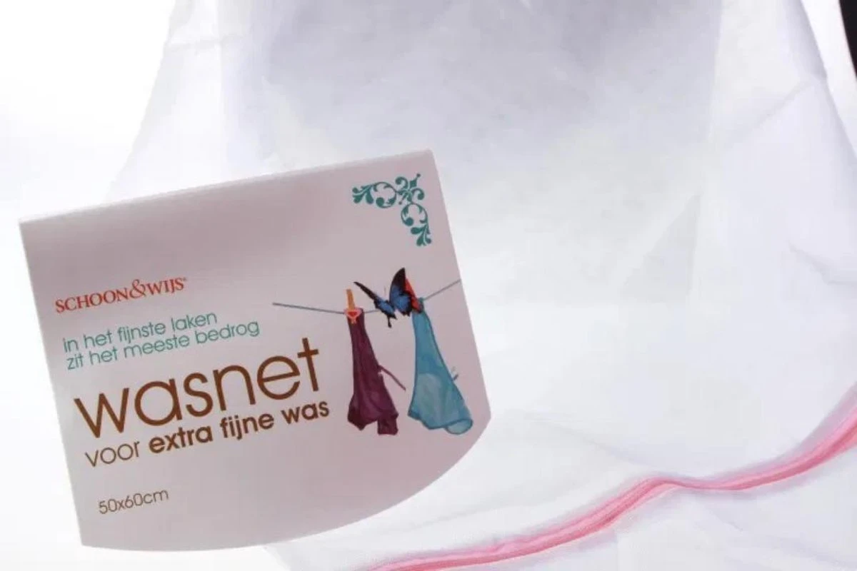 Wasnet | Voor Extra Fijne Was | 50x60 Cm | Waszak Extra Stevig | Wasmachine | BH Was Net 4 Wasnet | Voor Extra Fijne Was | 50x60 Cm | Waszak Extra Stevig | Wasmachine | BH Was Net - Afbeelding 2