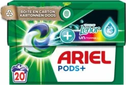 Ariel Wasmiddel Pods + Touch Of Lenor – 4 X 20 Wasbeurten – Voordeelverpakking -Thuis Wassen 1200x814 3