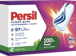 Persil® Persil Power Bars Kleur Wasmiddel - Voordeelverpakking - 9 X 16 Wasbeurten 15 Persil® Persil Power Bars Kleur Wasmiddel - Voordeelverpakking - 9 X 16 Wasbeurten -Thuis Wassen 1200x889 2