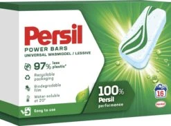Persil® Persil Power Bars Universal Wasmiddel - Voordeelverpakking - 9 X 16 Wasbeurten -Thuis Wassen 1200x889