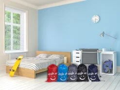 Wonair - Waszak Groot - 60x90cm - Zwart - Met Trekkoord En Draagband -Thuis Wassen 1200x899 4