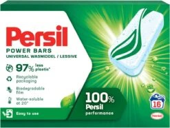 Persil® Persil Power Bars Universal Wasmiddel - Voordeelverpakking - 9 X 16 Wasbeurten -Thuis Wassen 1200x904