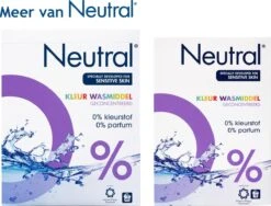Neutral 0% Kleur Parfumvrij Waspoeder - 18 Wasbeurten - 1,188 Kg - Wasmiddel 30 Neutral 0% Kleur Parfumvrij Waspoeder - 18 Wasbeurten - 1,188 Kg - Wasmiddel -Thuis Wassen 1200x913