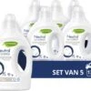 Neutral Parfumvrij Wasverzachter - 5 X 27 Wasbeurten - Voordeelverpakking -Thuis Wassen 1200x942