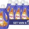 Robijn Color Vloeibaar Wasmiddel - 6 X 20 Wasbeurten - Voordeelverpakking -Thuis Wassen 1200x961