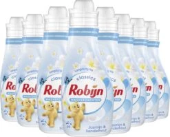 Robijn Jasmijn & Sandelhout Wasverzachter - 8 X 30 Wasbeurten- Voordeelverpakking -Thuis Wassen 1200x967 4
