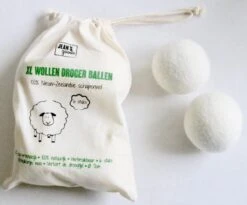 Jean's Goods Drogerballen - Droogballen - Wasdrogerballen - Wasdroger Ballen - Wasbol - Wasbollen - Wasballen - Energiebesparende Producten - Energiebesparend - Duurzaam Cadeau - RWS Wol - Zero Waste - Wasverzachter - Beige - 6 Stuks -Thuis Wassen 1200x997