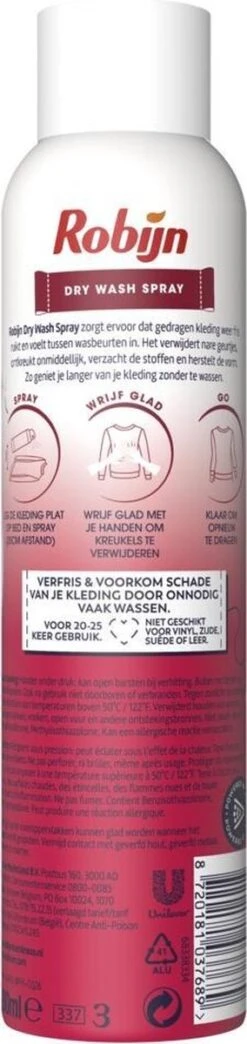 Robijn Pink Sensation Dry Wash Spray 200 Ml -Thuis Wassen 284x1200 1