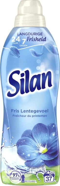 Silan Fris Lentegevoel Wasverzachter - 6 X 37 Wasbeurten - Voordeelverpakking -Thuis Wassen 392x1200