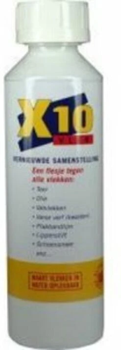 X10 Vlekken - 250 Ml - Vlekverwijderaar -Thuis Wassen 416x1200 4