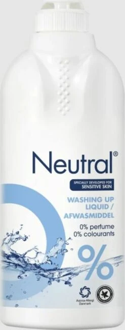 Neutral - Afwasmiddel - 500ml -Thuis Wassen 457x1200
