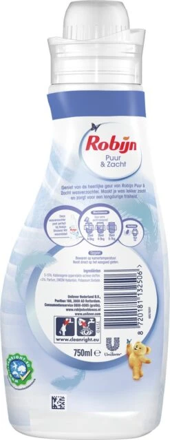 Robijn Puur & Zacht Wasverzachter - 8 X 30 Wasbeurten - Voordeelverpakking -Thuis Wassen 464x1200 19