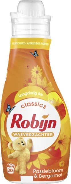 Robijn Classics Passiebloem & Bergamot Wasverzachter - 4 X 30 Wasbeurten - Voordeelverpakking -Thuis Wassen 464x1200 22