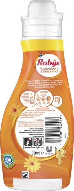 Robijn Color & Passiebloem Wasmiddel En Wasverzachter Pakket - 5 Stuks - Voordeelpakket -Thuis Wassen 464x1200 4