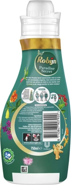 Robijn Collections Paradise Secret Wasverzachter - 8 X 30 Wasbeurten - Voordeelverpakking -Thuis Wassen 464x1200 6