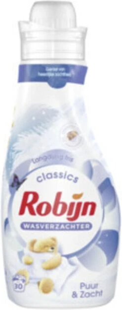 Robijn Puur & Zacht Wasverzachter - 8 X 30 Wasbeurten - Voordeelverpakking -Thuis Wassen 471x1200 3