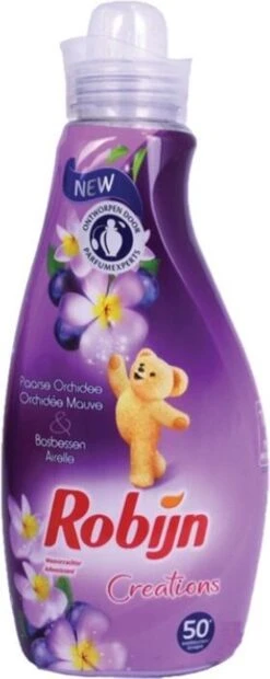 Robijn Creations Wasverzachter VOORDEELVERPAKKING 6X 1,25L. 300 Wasbeurten "Paarse Orchidee & Bosbessen" 6 Robijn Creations Wasverzachter VOORDEELVERPAKKING 6X 1,25L. 300 Wasbeurten "Paarse Orchidee & Bosbessen" -Thuis Wassen 478x1200