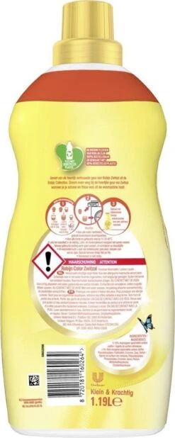 Robijn Klein & Krachtig Zwitsal Vloeibaar Wasmiddel - 2 X 34 Wasbeurten - Voordeelverpakking -Thuis Wassen 480x1200 2