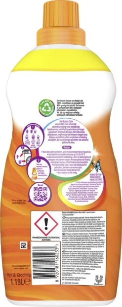 Robijn Klein & Krachtig Classics Color Vloeibaar Wasmiddel - 2 X 34 Wasbeurten - Voordeelverpakking -Thuis Wassen 480x1200 4