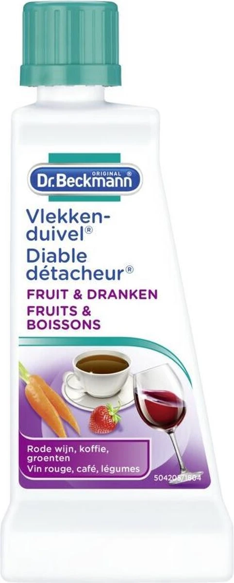 Dr. Beckmann Vlekkenduivel Fruit & Dranken 50 Ml 3 Dr. Beckmann Vlekkenduivel Fruit & Dranken 50 Ml