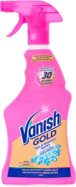 Vanish Oxi Action Gold Vlekverwijderaar Spray - 500ml X2 -Thuis Wassen 491x1200 1