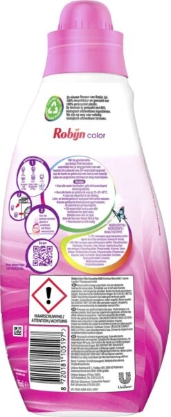 Robijn Klein & Krachtig Classics Color Pink Sensation Vloeibaar Wasmiddel - 8 X 19 Wasbeurten - Voordeelverpakking -Thuis Wassen 494x1200 7