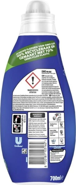 Omo Klein & Krachtig Wit Vloeibaar Wasmiddel - 8 X 20 Wasbeurten - Voordeelverpakking 13 Omo Klein & Krachtig Wit Vloeibaar Wasmiddel - 8 X 20 Wasbeurten - Voordeelverpakking -Thuis Wassen 495x1200 20