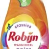 Robijn Klein & Krachtig Color Vloeibaar Wasmiddel - 8 X 19 Wasbeurten - Voordeelverpakking -Thuis Wassen 496x1200