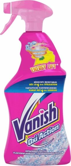 Vanish Oxi Action Spray Voorbehandeling - 750 Ml - Vlekverwijderaar -Thuis Wassen 514x1200