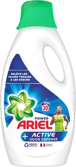 Ariel Power Active Odor Defense Vloeibaar Wasmiddel - 4 X 1.65 L (120 Wasbeurten) -Thuis Wassen 549x1200