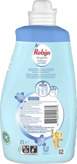 Robijn Wasverzachter - Morgenfris - Voordeelverpakking 4 X 80 Wasbeurten -Thuis Wassen 568x1200 2