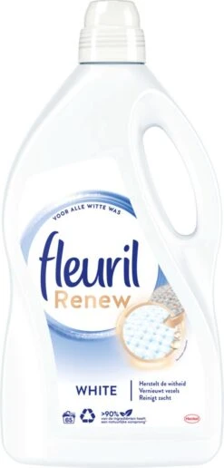 Fleuril Renew Wit - Vloeibaar Wasmiddel - Voordeelverpakking - 65 Wasbeurten -Thuis Wassen 574x1200