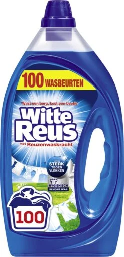 Witte Reus Gel Wasmiddel- Kwartaalverpakking - 100 Wasbeurten