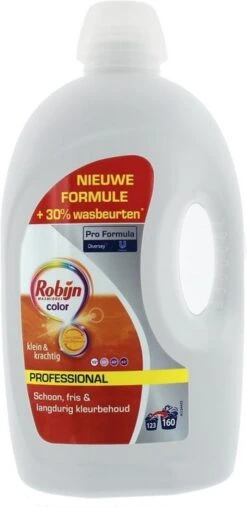 Robijn Professional Klein & Krachtig Wasmiddel Color 4,32L -Thuis Wassen 585x1200