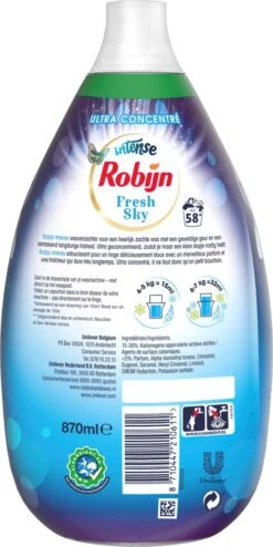 Robijn Wasverzachter Sky Voordeelverpakking 6 X 870ml -Thuis Wassen 600x1200 2