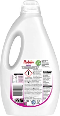 Robijn Color Pink Sensation Vloeibaar Wasmiddel - 5 X 36 Wasbeurten - Voordeelverpakking -Thuis Wassen 617x1200