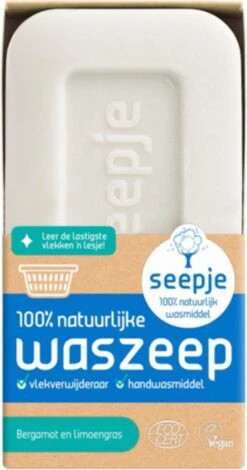 Seepje - Vast Wasmiddel - Waszeep/Vlekverwijderaar - Bergamot En Limoengras -Thuis Wassen 630x1200