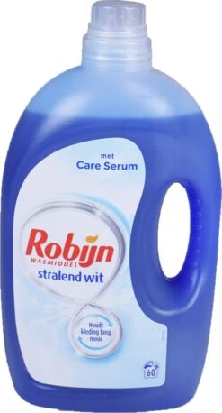 Robijn Wit Vloeibaar Wasmiddel 3L - 60 Wasbeurten - Voordeelverpakking -Thuis Wassen 647x1200