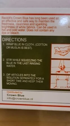 Reckitt's Crown Blue - Blauwsel - 4 X Tablet Van 14 Gr 7 Reckitt's Crown Blue - Blauwsel - 4 X Tablet Van 14 Gr -Thuis Wassen 674x1200 2