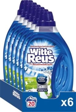 Witte Reus Gel - Vloeibaar Wasmiddel - Voordeelverpakking - 6 X 20 Wasbeurten -Thuis Wassen 824x1200 2