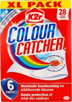 K2r Colour Catcher - Anti Kleurdoorloopdoekjes - Kleurbeschermer - 28 Stuks -Thuis Wassen 846x1200